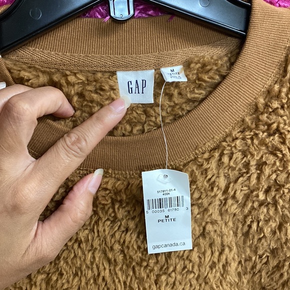 Teddy sweater Gap medium petite - Picture 2 of 3